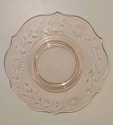 Vintage Pink Lancaster Jubilee Salad Plate 8.5 inches - Thumbnail 5