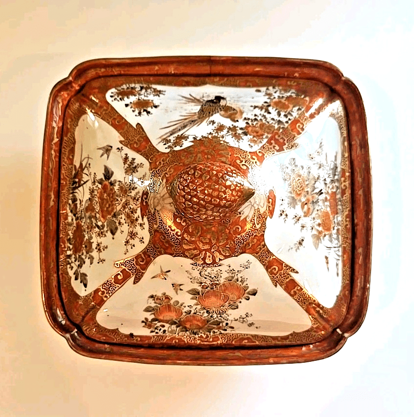 Antique 18C Large Tureen Qing Chinese Porcelain Chine de Commande Sepia READ - Thumbnail 16