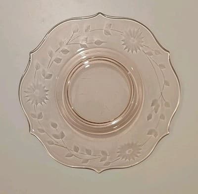 Vintage Pink Lancaster Jubilee Salad Plate 8.5 inches - Thumbnail 4