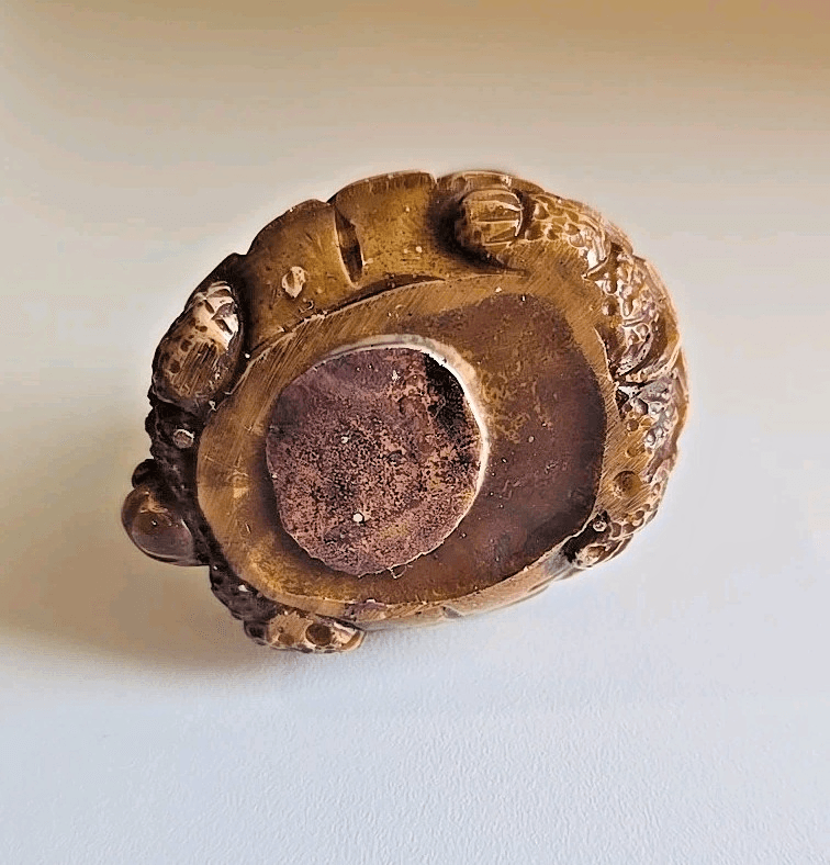 Netsuke Monkey Antique Japanese Boxwood Vintage Ojime Edo Japan - Thumbnail 10