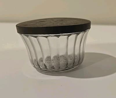 Antique Atlas Small Canning Jar with tin lid. 3-1/2" x 2" - Thumbnail 7