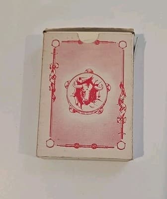 Vintage Poker Taurino Estilo Americano Playing Cards - Thumbnail 4