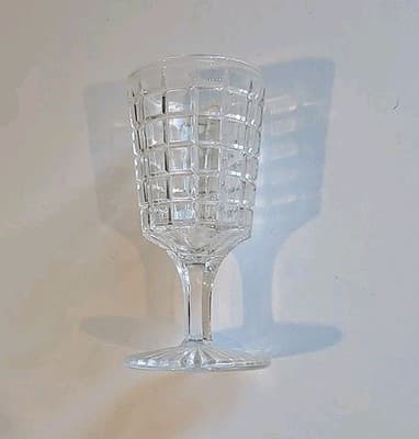 Block wine glass EAPG - Thumbnail 5