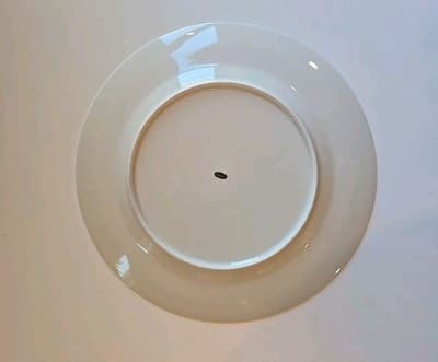 Vintage Gold & White 25th Anniversary Plate Georgian Fine China Jorge-GOOD Japan - Thumbnail 4
