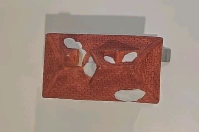 VTG Dickensville Collectibles Noma Porcelain Lighted House Weston Station 1990 - Thumbnail 7