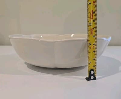 Vintage McCoy Pottery Serving Bowl 7528 USA - Thumbnail 4