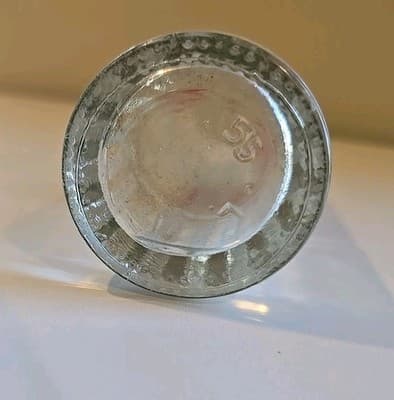 NEHI Beverages Soda Pop Bottle Clear Glass Ribbed Sides 10 oz Vintage 1970's - Thumbnail 7