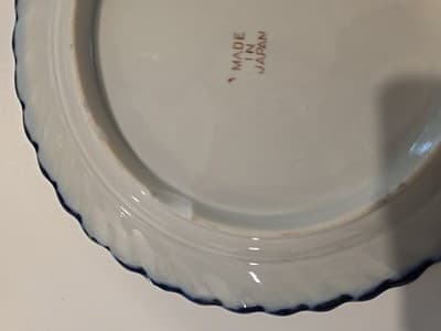 Antiques Imari Geisha Girl Japanese Hand Painted Plate Set of 3 - Thumbnail 5