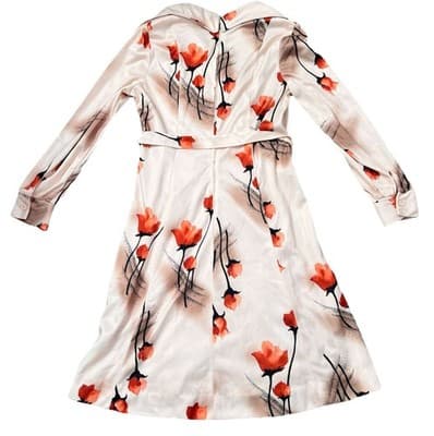 Vintage 1970's Floral Print Dress by Sears - Excellent - Thumbnail 2