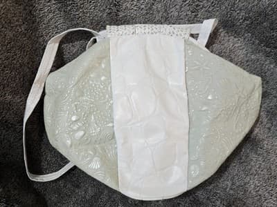 Giorgio Parnucci White Hamdbag Purse NWT - Thumbnail 4
