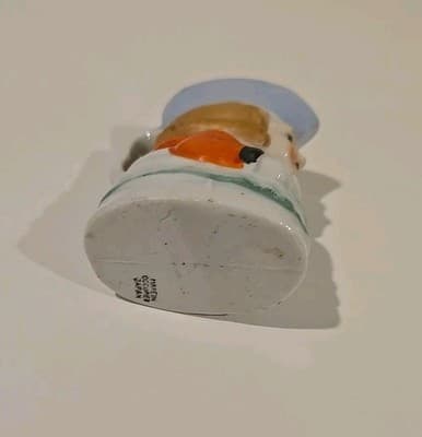 VTG Occupied Japan Mini 3" Woman Toby Mug Creamer Hand Painted - Thumbnail 8