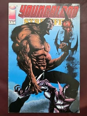 YOUNGBLOOD STRIKEFILE COMICS VOL. 1, #2 IMAGE JULY 2, 1993 SPECIAL DOUBLE COVER