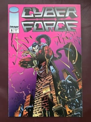 CYBER FORCE #8 Image Comics FIRST PRINTING BC