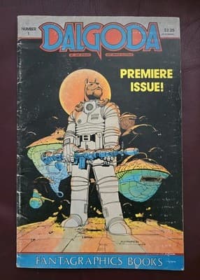 Dalgoda #1 VF/NM 1984 Fantagraphics Books Comic