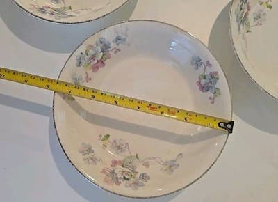 Dessert Plate Pope-Gosser China Made in USA Set of 4 - Thumbnail 6