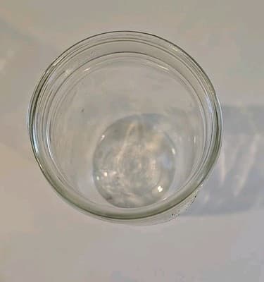 Vintage Kerr Wide Mouth Mason Pint Jar - Clear Self Sealing 96 89 - Thumbnail 6