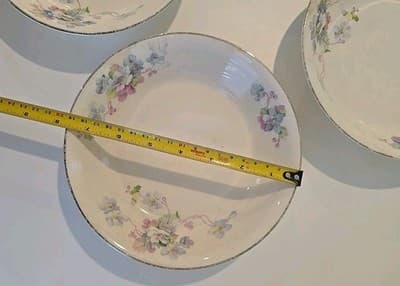 Dessert Plate Pope-Gosser China Made in USA Set of 4 - Thumbnail 7