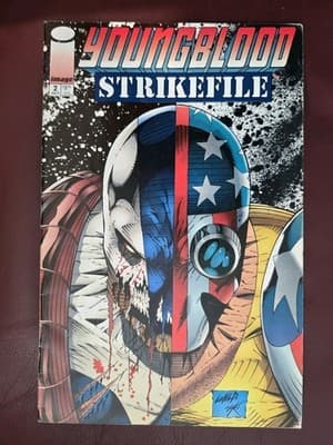 YOUNGBLOOD STRIKEFILE COMICS VOL. 1, #2 IMAGE JULY 2, 1993 SPECIAL DOUBLE COVER - Thumbnail 2