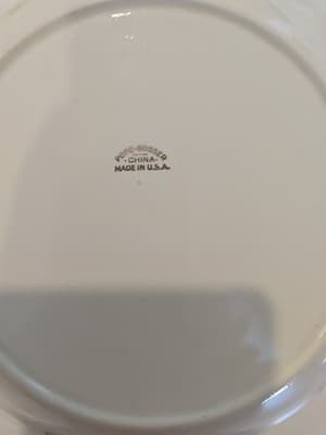 Dessert Plate Pope-Gosser China Made in USA Set of 4 - Thumbnail 12