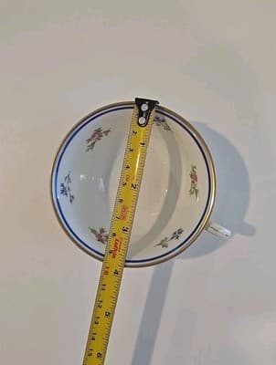 Vintage Limoges Charles Ahrenfeldt Demitasse Cup Only Gold Trim - Thumbnail 5