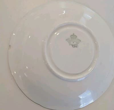 Vintage Aynsley Bone China England Green Gold Tea Cup Saucers (2) - Thumbnail 6