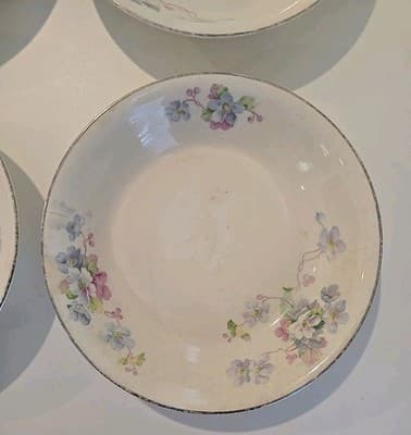 Dessert Plate Pope-Gosser China Made in USA Set of 4 - Thumbnail 2