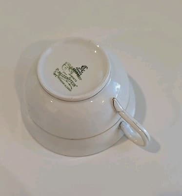 Vintage Limoges Charles Ahrenfeldt Demitasse Cup Only Gold Trim - Thumbnail 8