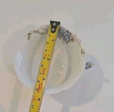 Charles Ahrenfeldt CA France 1894-1930 Teacup Blue Floral - Thumbnail 9