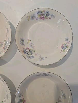 Dessert Plate Pope-Gosser China Made in USA Set of 4 - Thumbnail 5