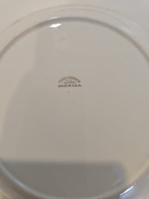 Dessert Plate Pope-Gosser China Made in USA Set of 4 - Thumbnail 11