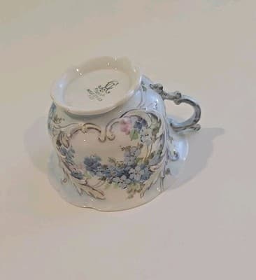 Charles Ahrenfeldt CA France 1894-1930 Teacup Blue Floral - Thumbnail 14
