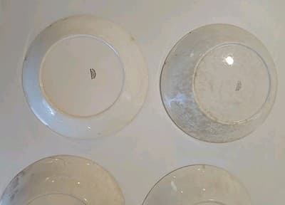 Dessert Plate Pope-Gosser China Made in USA Set of 4 - Thumbnail 8