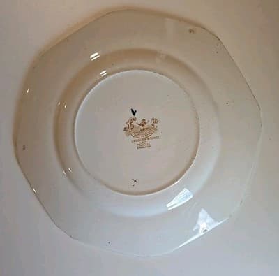 Thomas Hughes & Sons Swiss Pastime - Plate - Vintage c1920s - 9in - Thumbnail 5