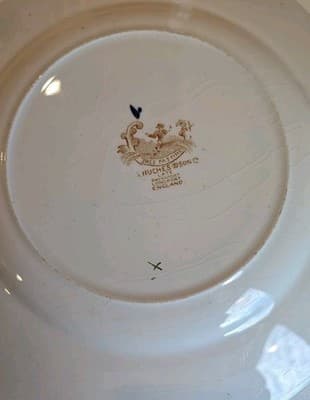 Thomas Hughes & Sons Swiss Pastime - Plate - Vintage c1920s - 9in - Thumbnail 6