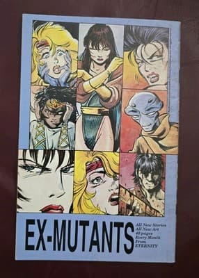 TIGER-X 2 BEN DUNN STORY & COVER ETERNITY COMICS 1988 - Thumbnail 2