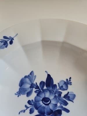 Royal Copenhagen Denmark Angular Rim Soup Bowl # 8547 READ - Thumbnail 7