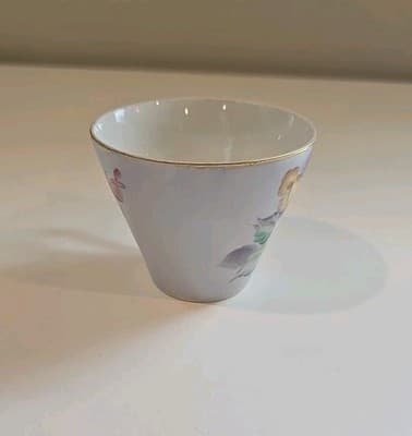 Vintage Teacup Rose Floral Gold Gilt Hand Painted Japan 2AD299 - Thumbnail 8