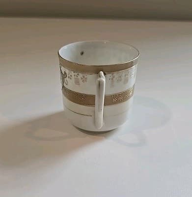 Vintage Demitasse Cup And Saucer Set Hand Painted Made In Japan - Thumbnail 6