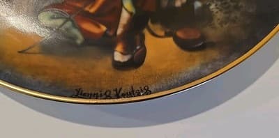 YIANNIS KOUTSIS " JACOB'S LADDER " Collector Plate - Thumbnail 6