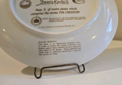 YIANNIS KOUTSIS " JACOB'S LADDER " Collector Plate - Thumbnail 3