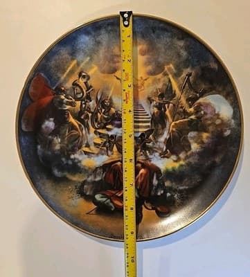 YIANNIS KOUTSIS " JACOB'S LADDER " Collector Plate - Thumbnail 4