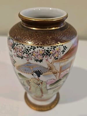 Antique Germany Original Areozon Oriental Perfume Scent Lamp Cord Porcelain - Thumbnail 16