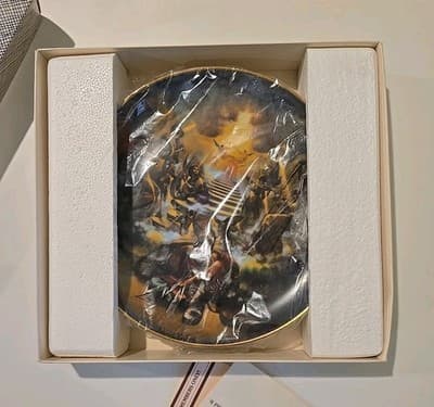 YIANNIS KOUTSIS " JACOB'S LADDER " Collector Plate - Thumbnail 8