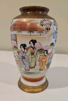 Antique Germany Original Areozon Oriental Perfume Scent Lamp Cord Porcelain - Thumbnail 11