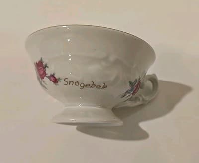 Vintage Wawel Poland Rose Bud Pattern Gold Gilt Tea Cup Saucer Plate 2 PC Set - Thumbnail 8