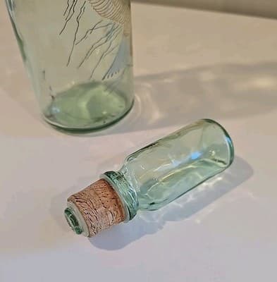 Vintage Old Fitzgerald Bald Eagle Decanter Bourbon Whisky Liqueur Glass Bottle - Thumbnail 5