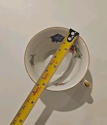 Schumann Bavaria Tea Demitasse Cup Saucer Flowers Gold Trim 71 - Thumbnail 10