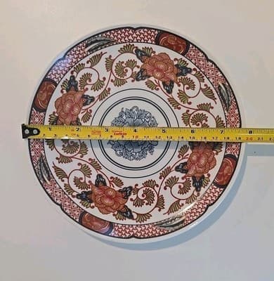 Vintage Georges Briard Peony 8" Plate Japanese Porcelain - Thumbnail 3