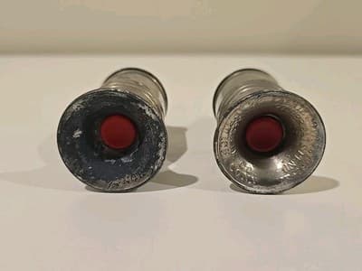 Antique Pasnik Shakeless Salt Cellars 1921 Norwich Conn Silver Pat Pend - Thumbnail 7