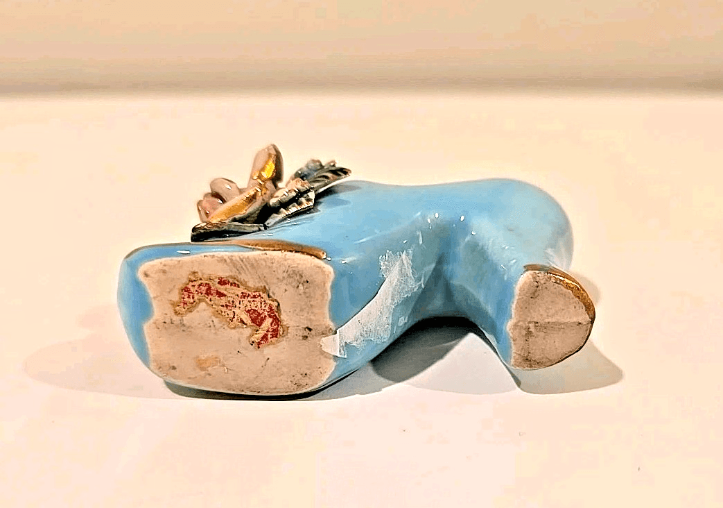 MK Japan Mini Porcelain Women’s High Heel Shoe *Hand Painted 3-1/2” *Excellent + - Thumbnail 11